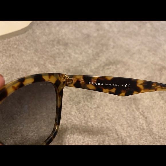 Prada tortoise sunglasses